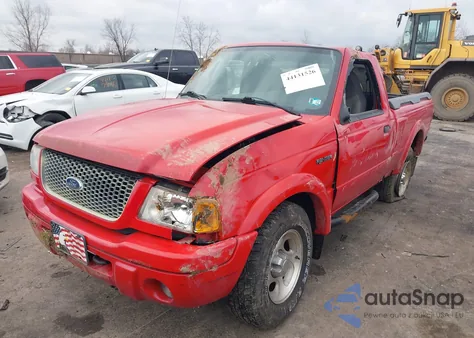 2002 Ford Ranger Edge z USA, uszkodzony, nr VIN 1FTYR11U82PB70469